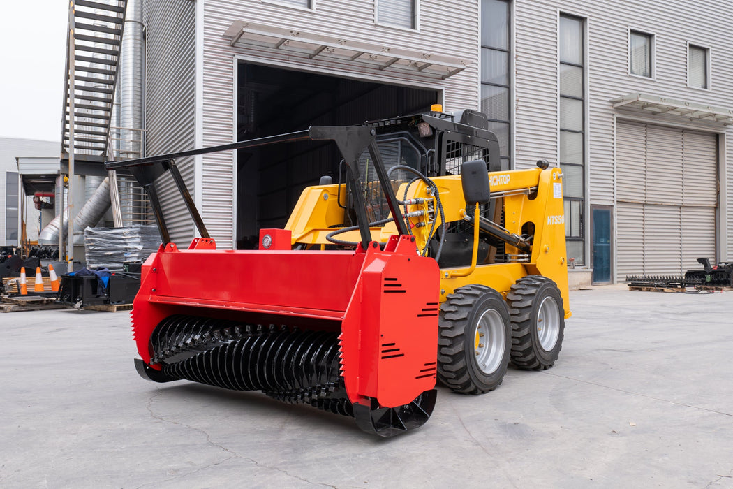MMS 72" Mulcher Attachment for Skid Steer Loader | MMS