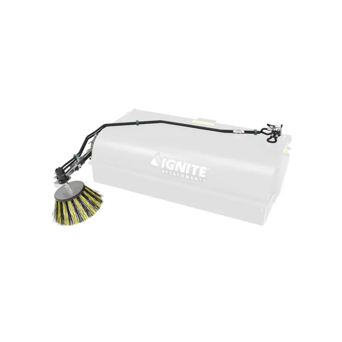 Sweeper Bucket Gutter Brush Accessory | Ignite Attachments