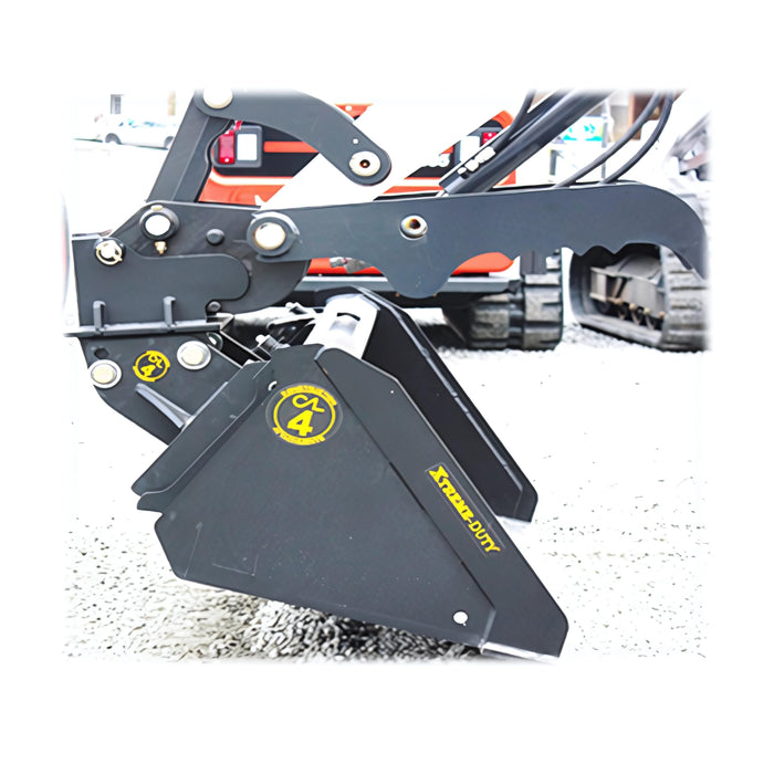 Skid Steer Adapter for Excavators QC Mount For Skid Steer Universal Adapter - The Hookup | Construction Attachments Inc.