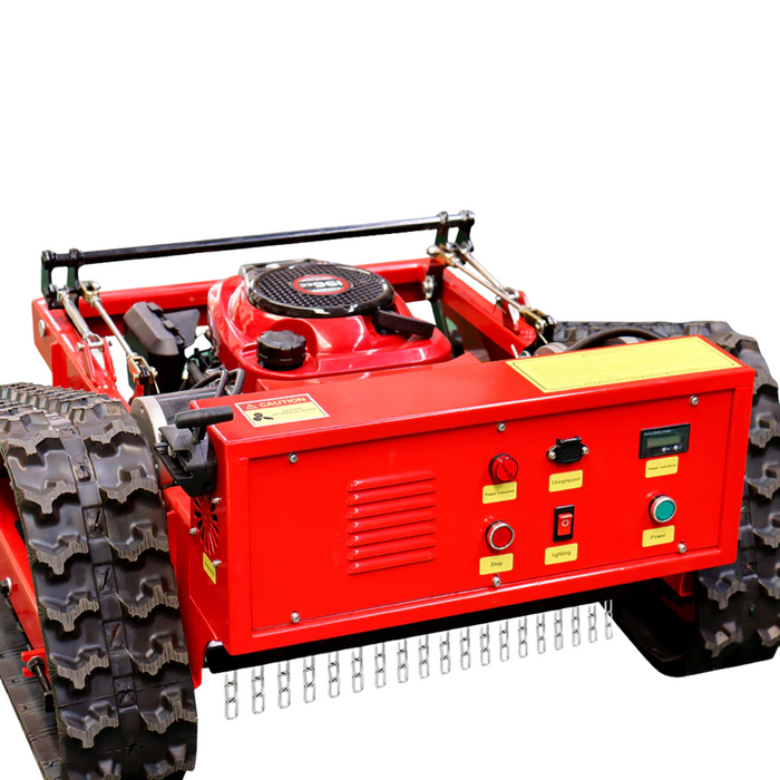 MS550J ,21" Simplified Remote Control Tracked Lawn Mower Cutting Height Adjustable 45°Slope Climbing，Gasoline | MMS