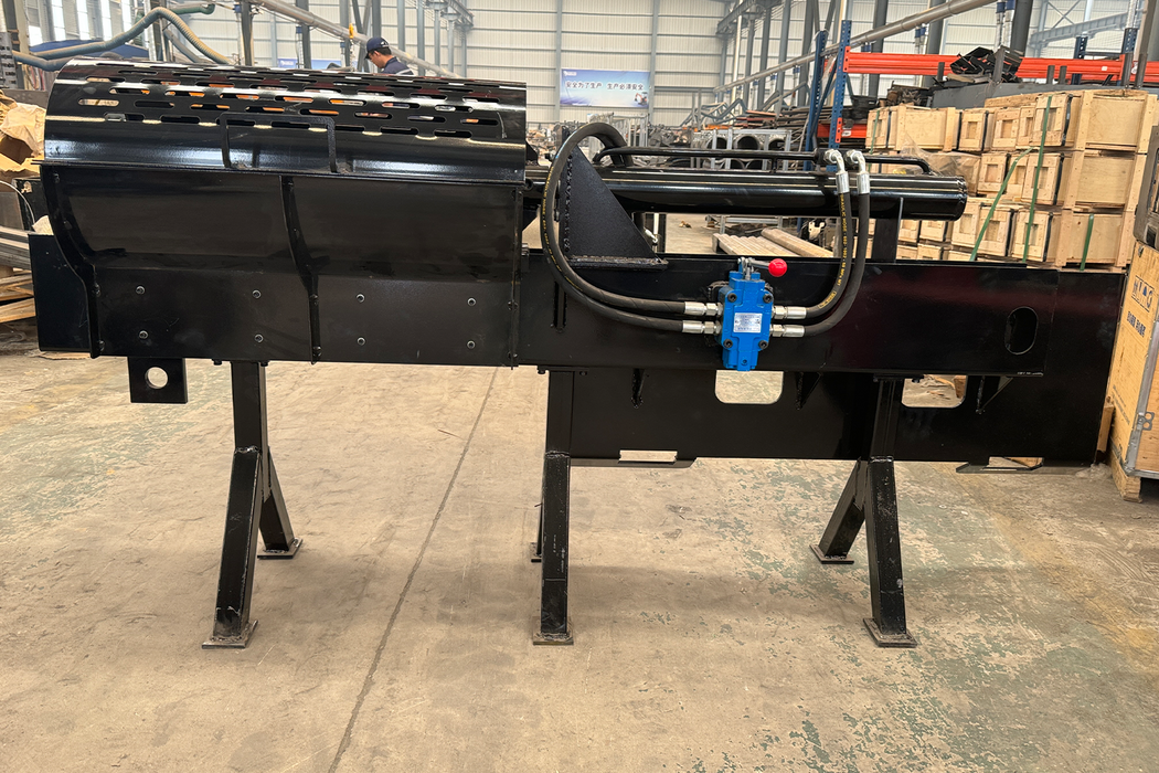 MMS Hydraulic Firewood Wood Processor Log Splitter Attachment for Skid Steer Loader | MMS