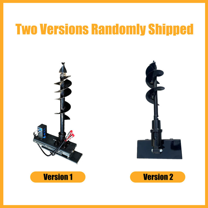 MMS Mini Skid Steer Loader Hydraulic Auger with 3 bits in 6'', 8'', 12'' | MMS